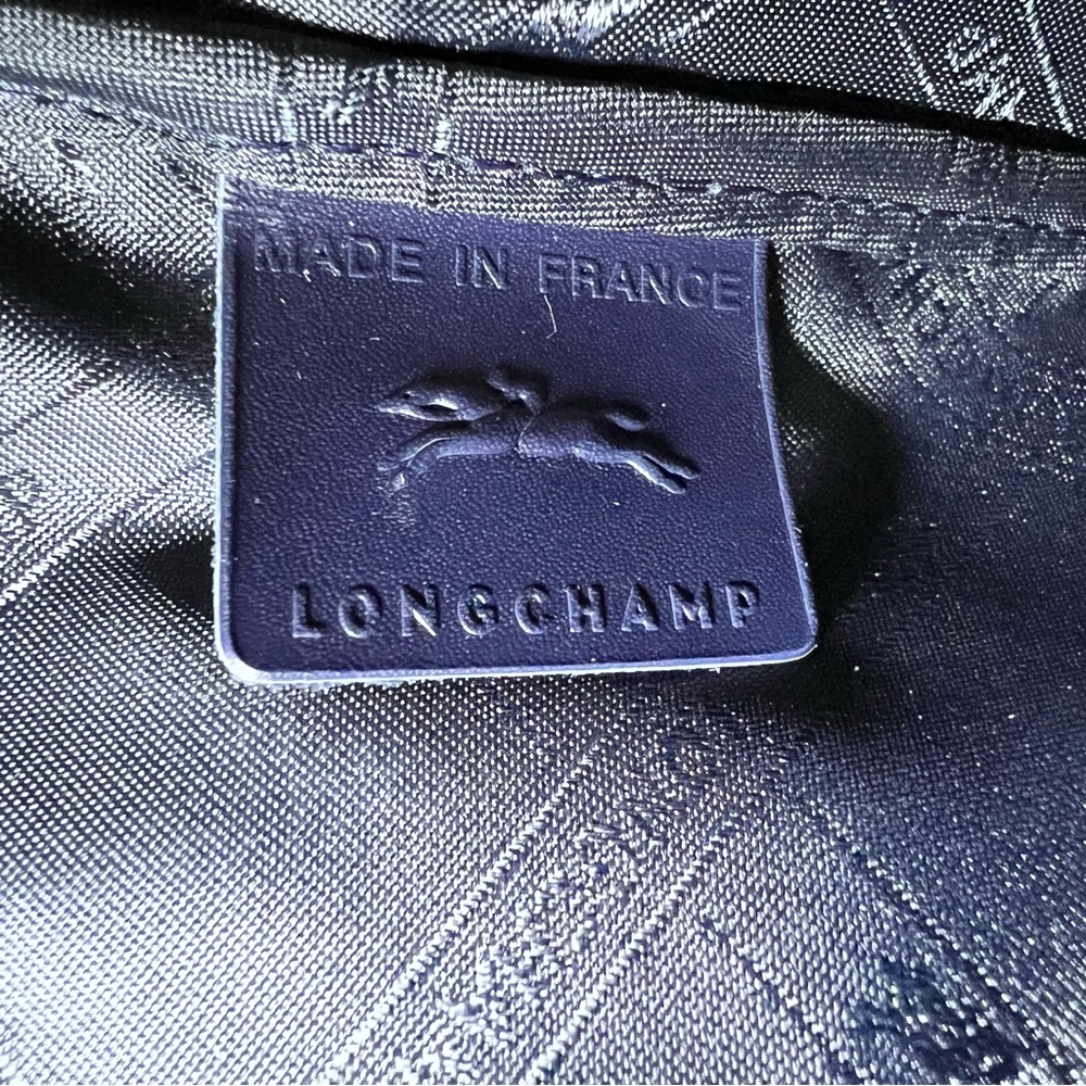 NEW Le Foulonne Leather Camera Crossbody Bag by LongChamp - Picture 12 of 15
